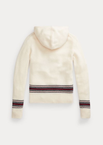 Sudaderas Con Capucha Polo Ralph Lauren Mujer Creme Multicolor - Wool-Blend - ZTDHO7398